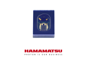 Hamamatsu’s new MPPC (SiPM) for LiDAR Applications