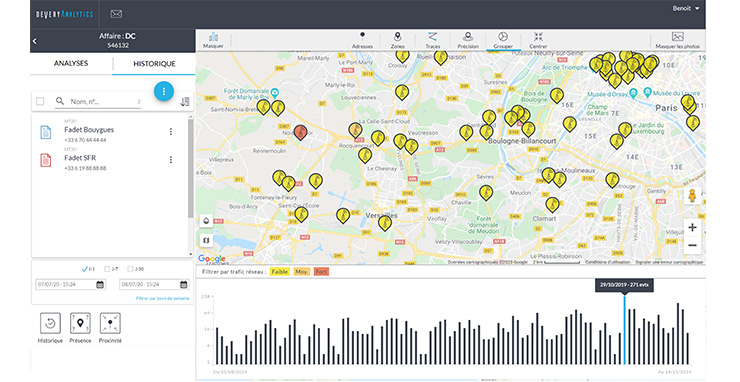 Deveryware gagne l&rsquo;appel d&rsquo;offres de la Gendarmerie Nationale pour l&rsquo;analyse des données de téléphonie